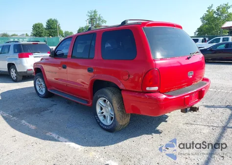 2000 Dodge Durango from USA, damaged, VIN 1B4HS28Z5YF239173